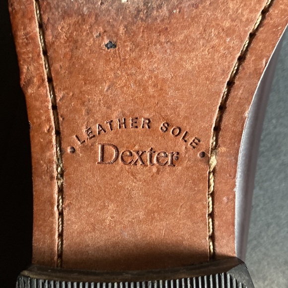 Dexter Dress Shoes With Tassels Size 8.5 Leather Sole and Upper - Picture 6 of 6